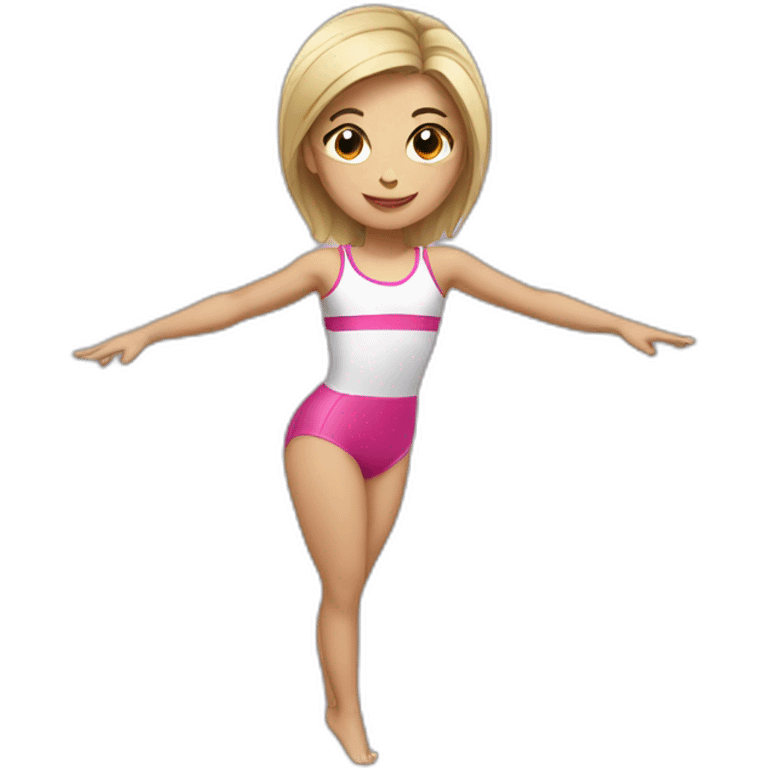 gymnast girl emoji