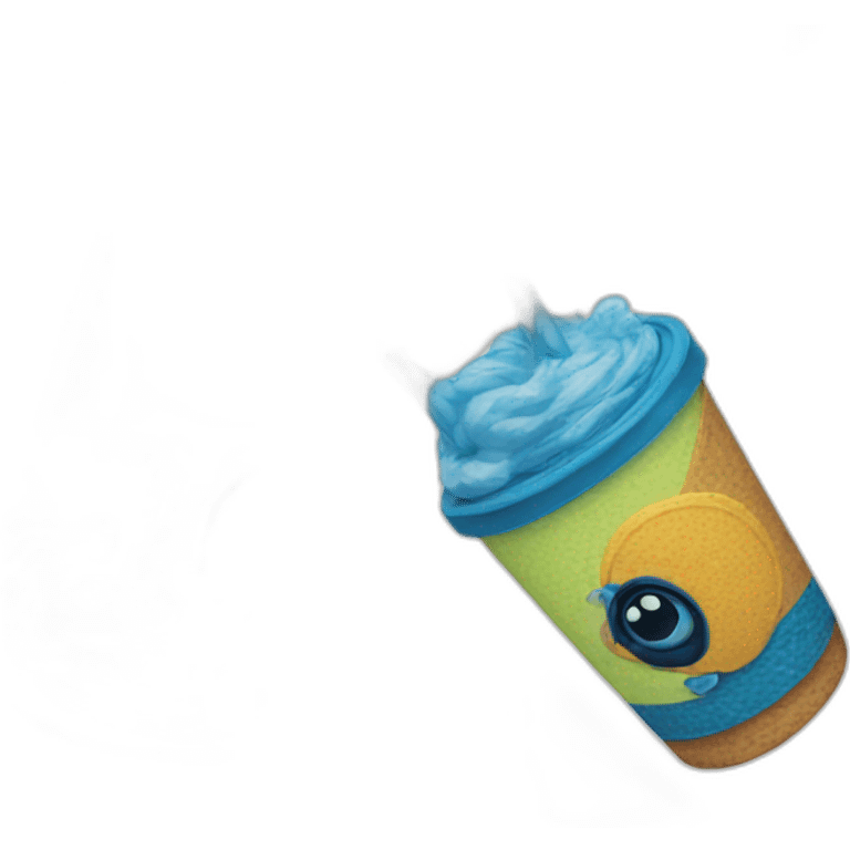 Stitch Disney drink emoji