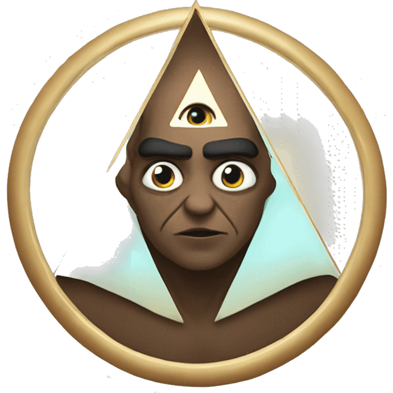 Triángulo Illuminati  emoji