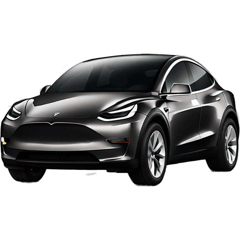 car tesla Model y emoji