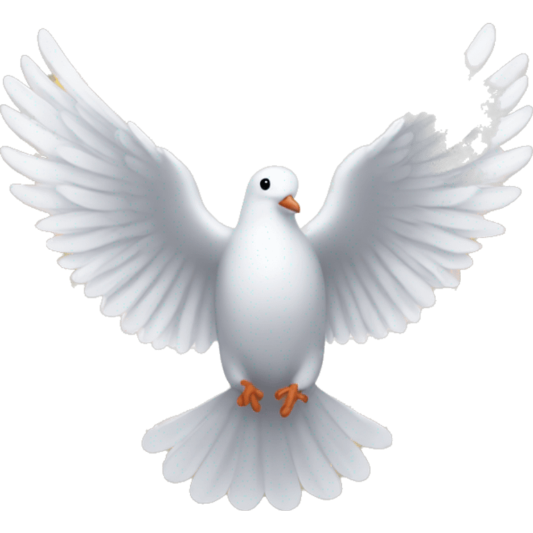 Holy Spirit dove emoji