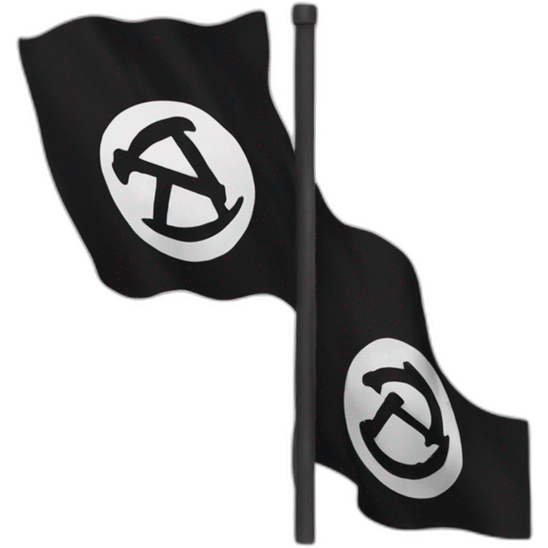 Antifa flag emoji