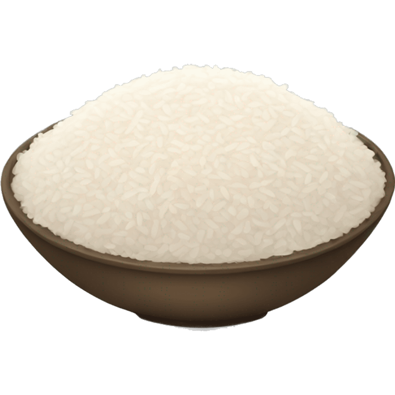 Bowl of rice emoji