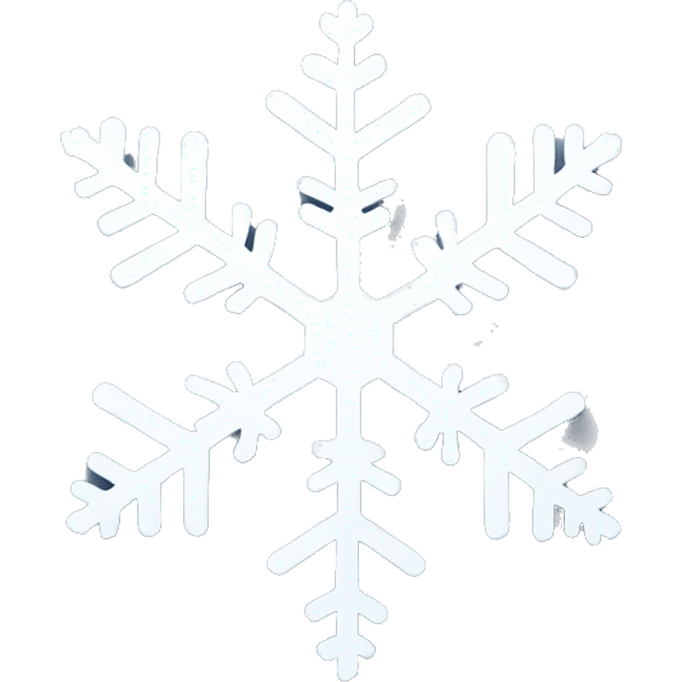 Snowflake emoji