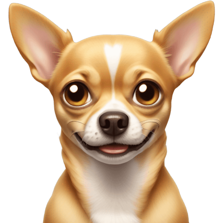 Chihuahua with no teeth emoji