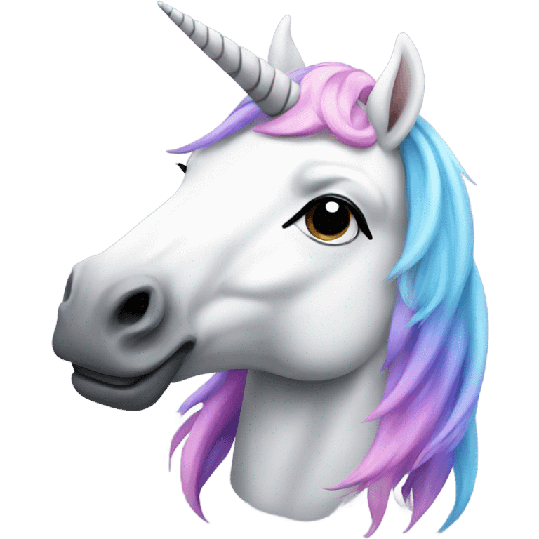 Unicorn with a SnapBack   emoji