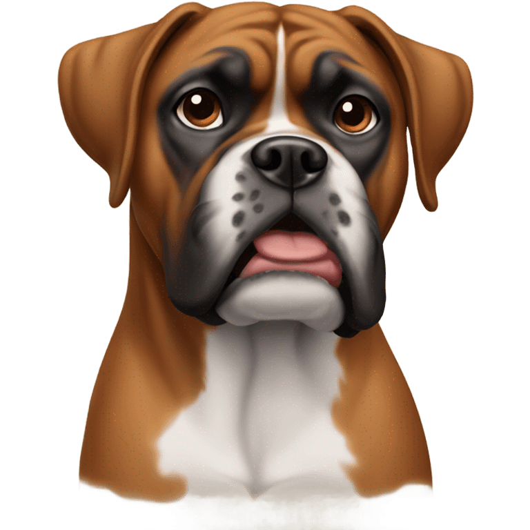 Boxer dog emoji