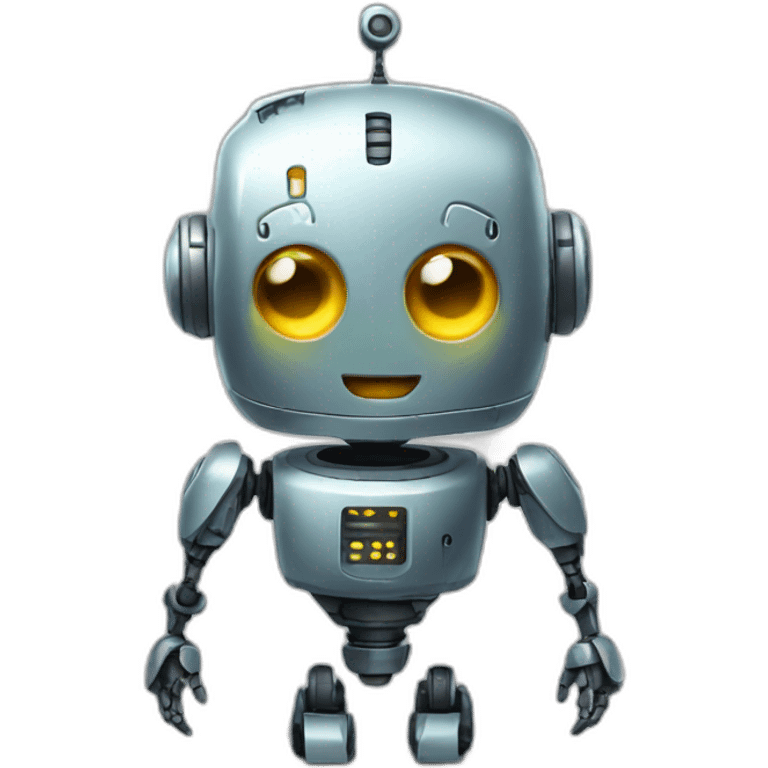 Robot cute emoji