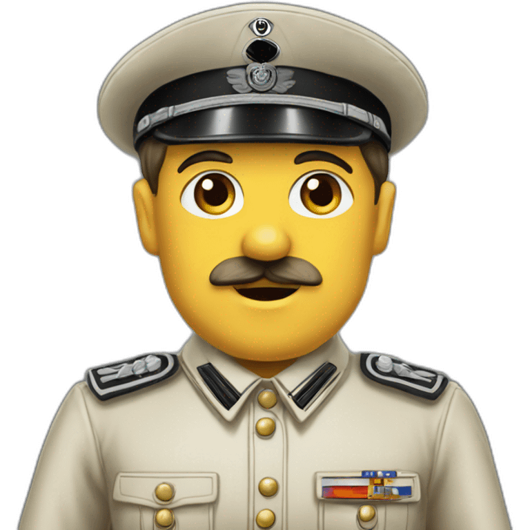 Hitler-uniforme-allemand emoji