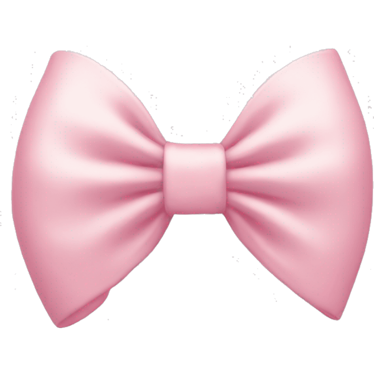 light pink bow emoji