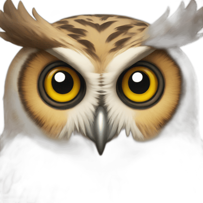 owl face emoji