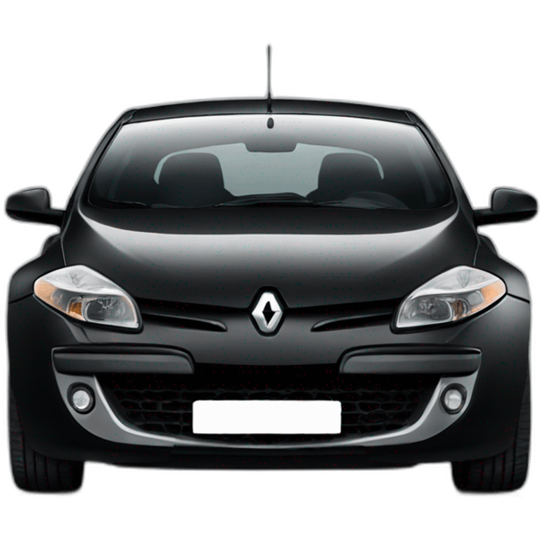 Renault Megane 2 black emoji