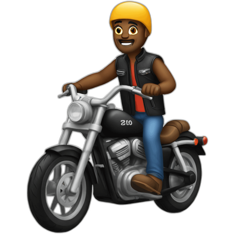 Biker emoji