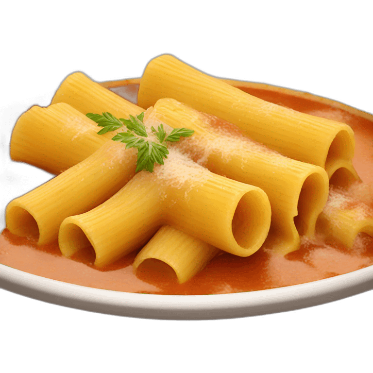 rigatoni in roux sauce emoji