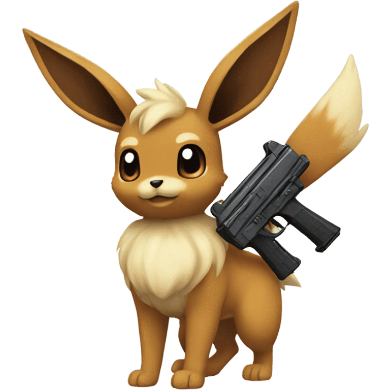  Emote Eevee Gun Pokemon  emoji