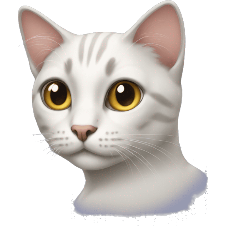 a cat sideye emoji