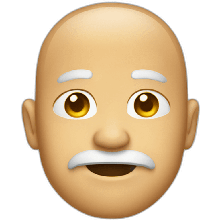 faded chin on zoom emoji