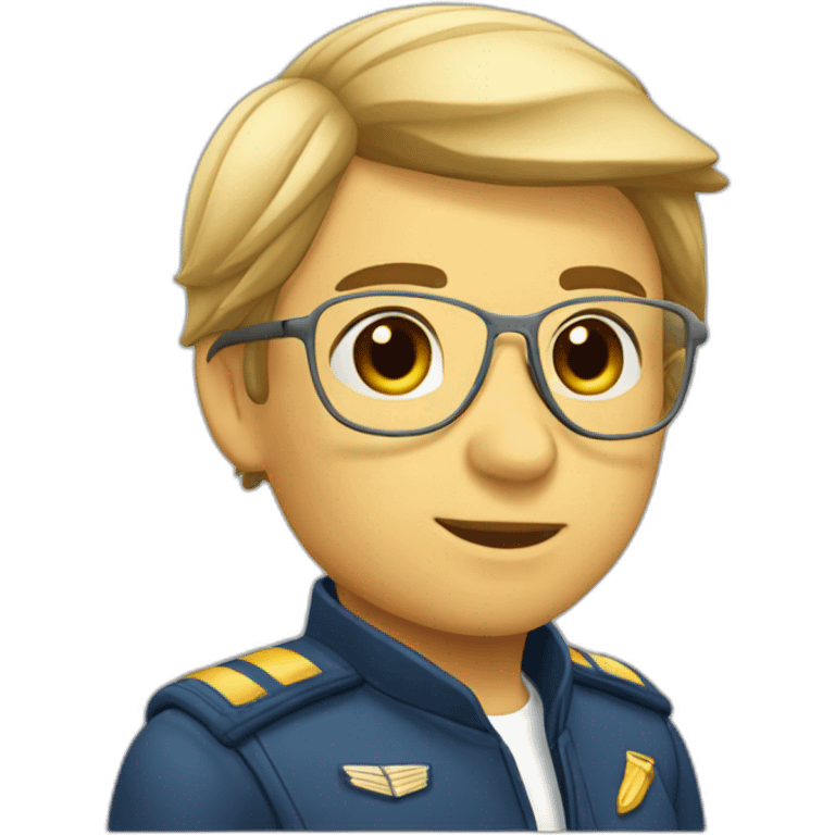 Épaulettes pilote emoji