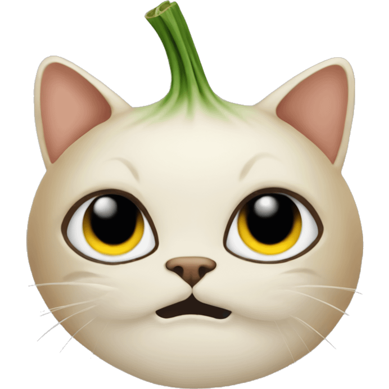 Cat onion smelly emoji