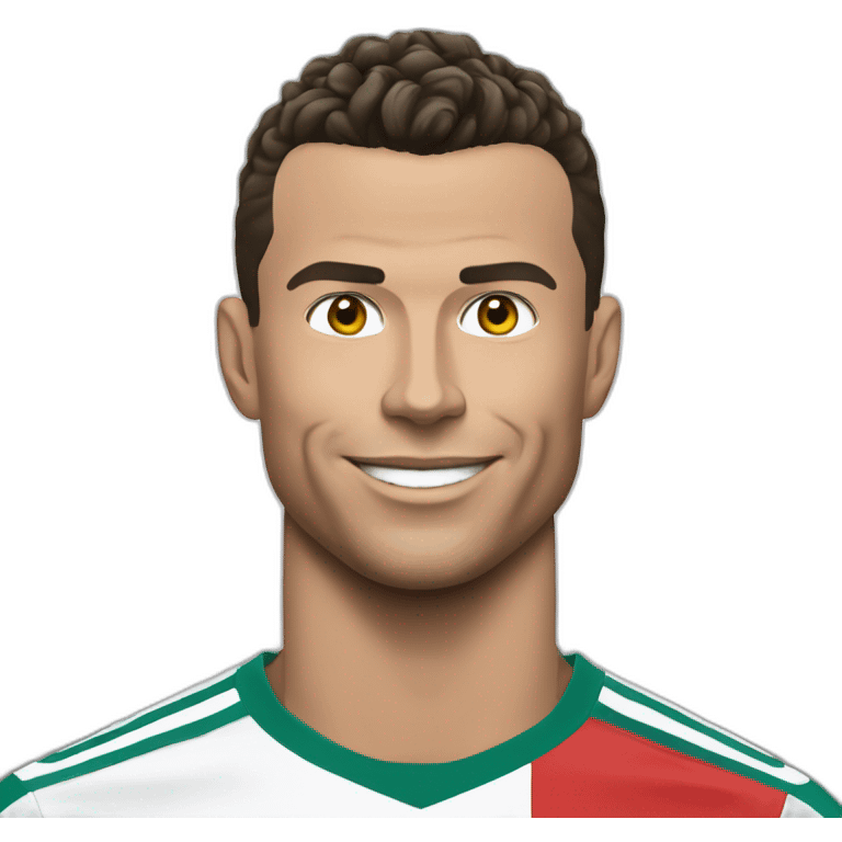 Ronaldo sur macron emoji