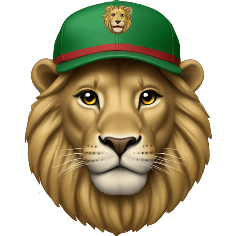 casquette gucci lion emoji