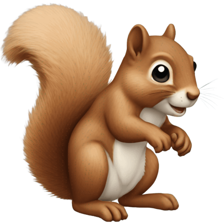 Squirrel in gurney  emoji