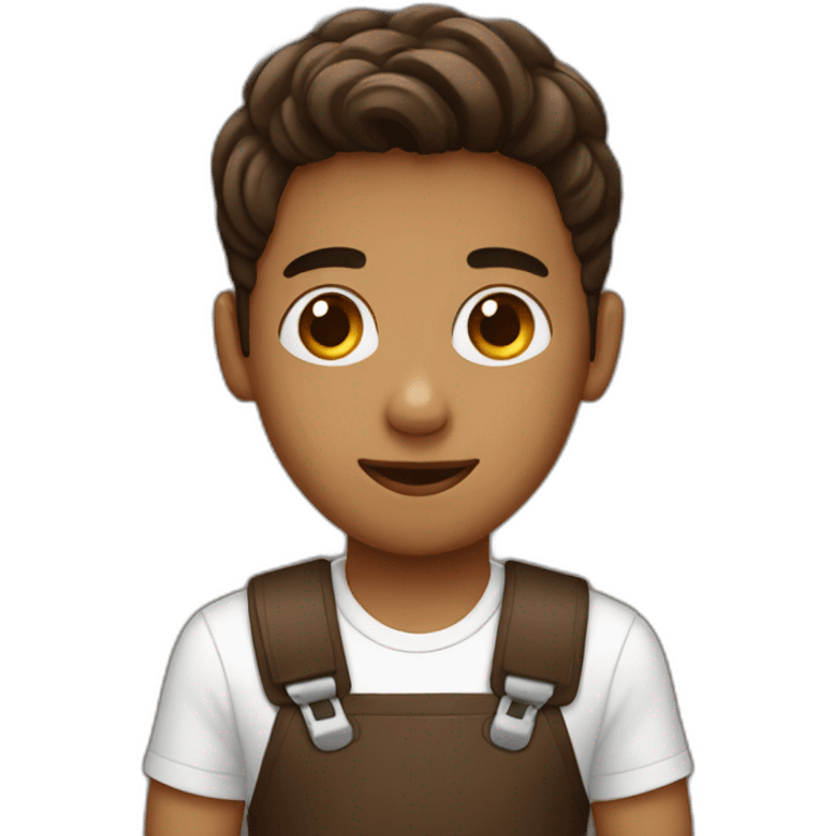 Boy mix coffee emoji