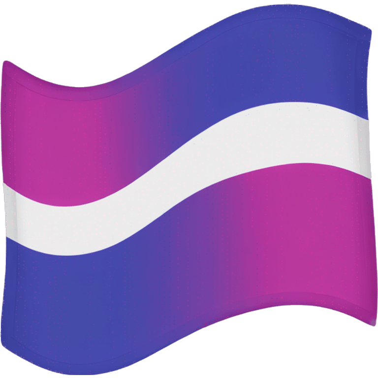 Bisexual flag emoji