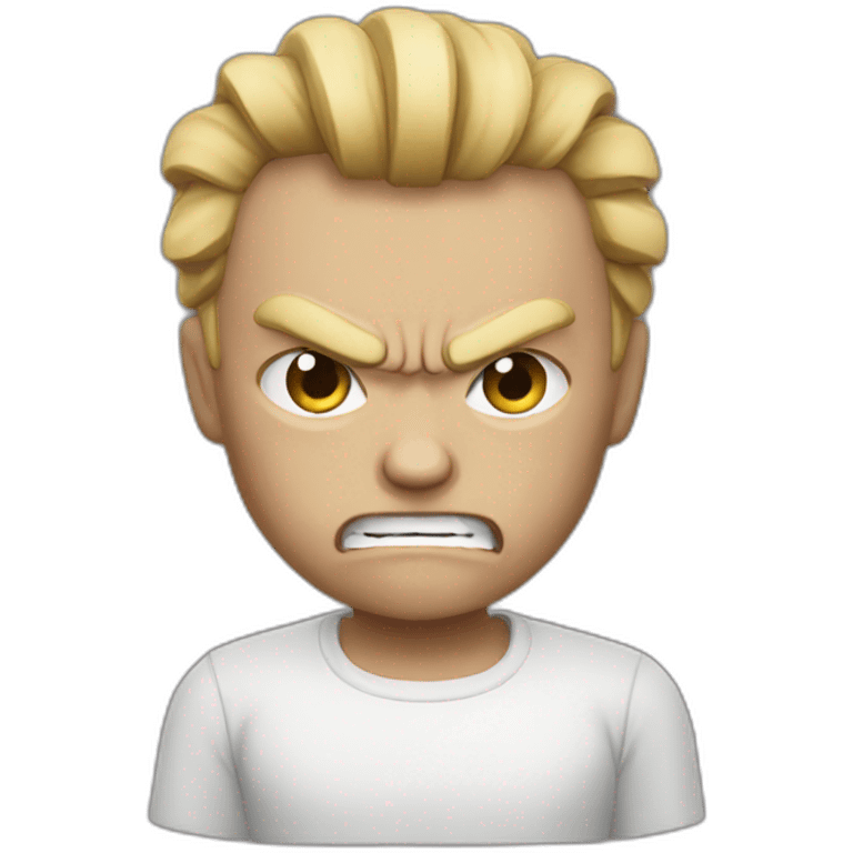 Angry power emoji