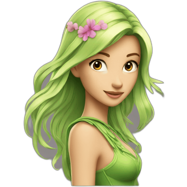 Flora winx emoji