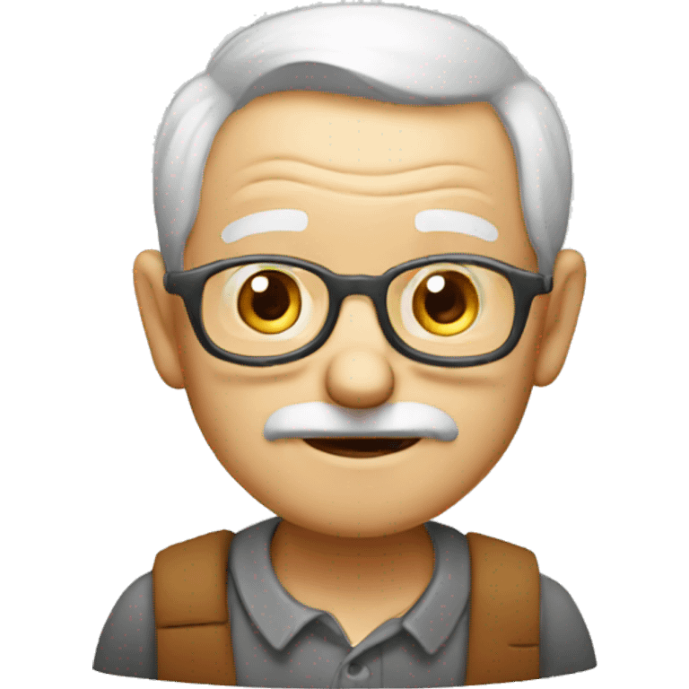 old man calculator emoji