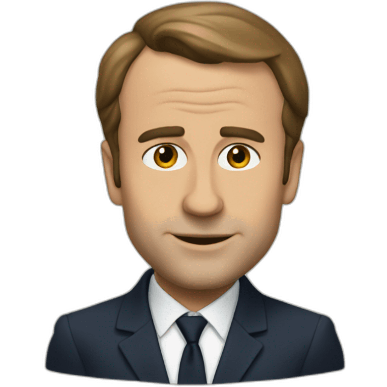 Macron qui dors emoji