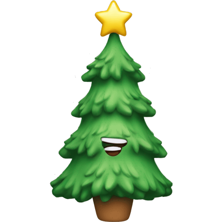 Christmas tree toy emoji