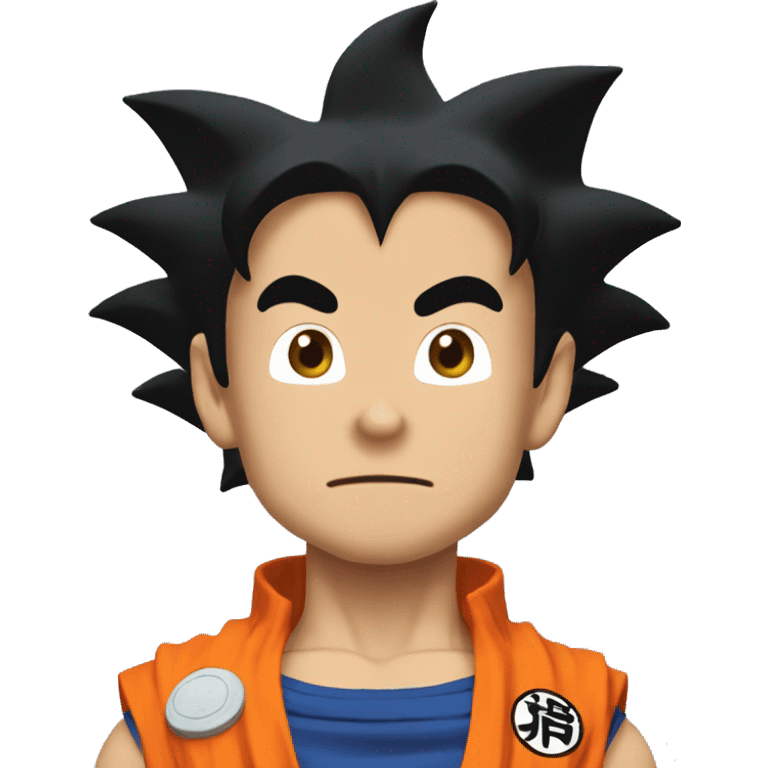 Goku from dragon ball z emoji