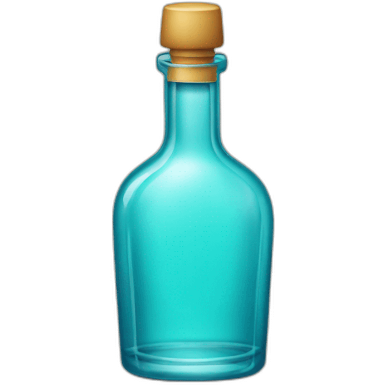 Tequila bottle clase azul emoji