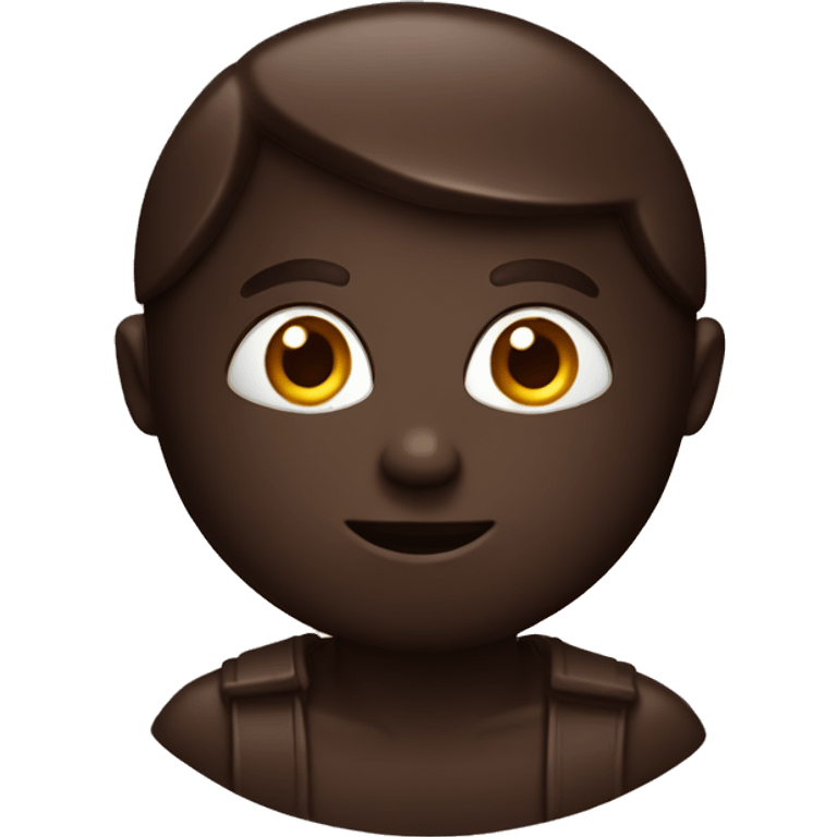 dark chocolate emoji