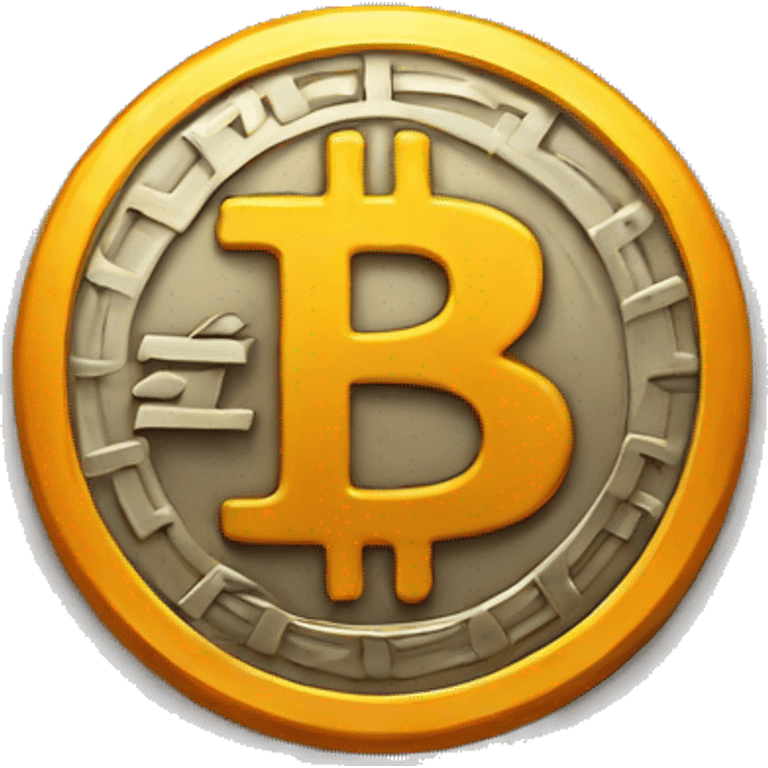 bitcoin with Z  emoji