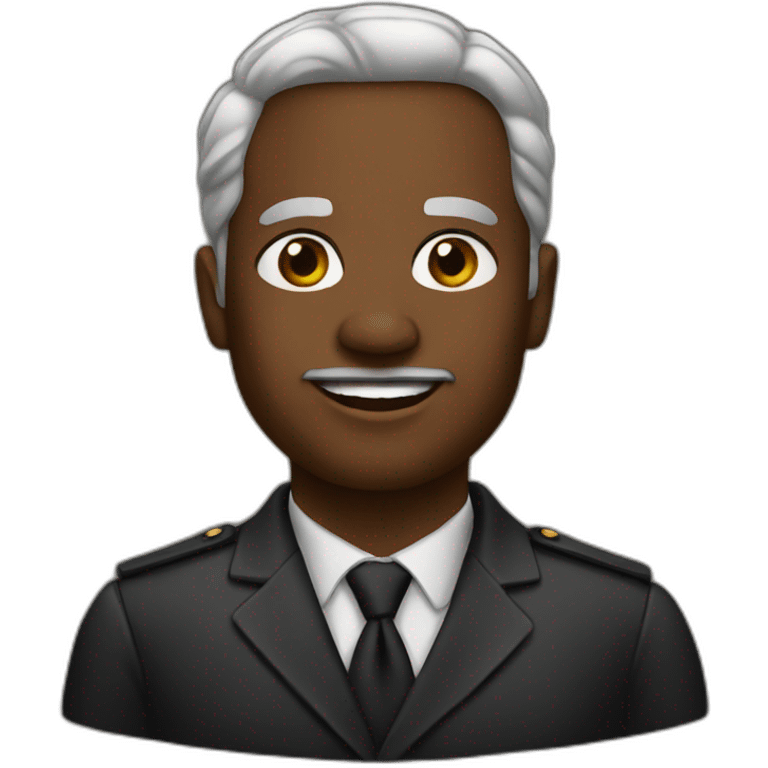 black leader emoji