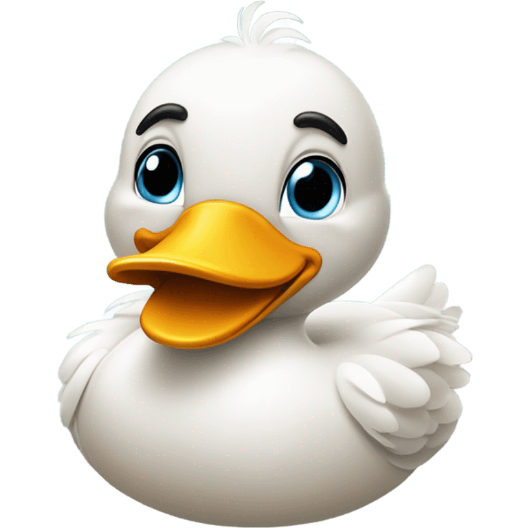 Pato enojado emoji