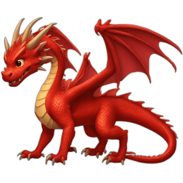 red dragon emoji