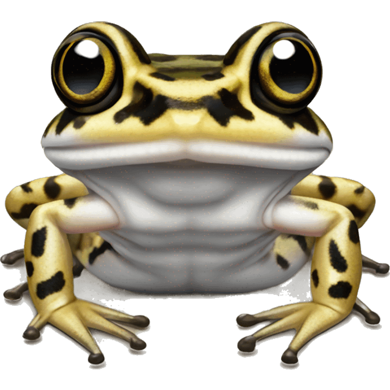 Pickerel frog  emoji