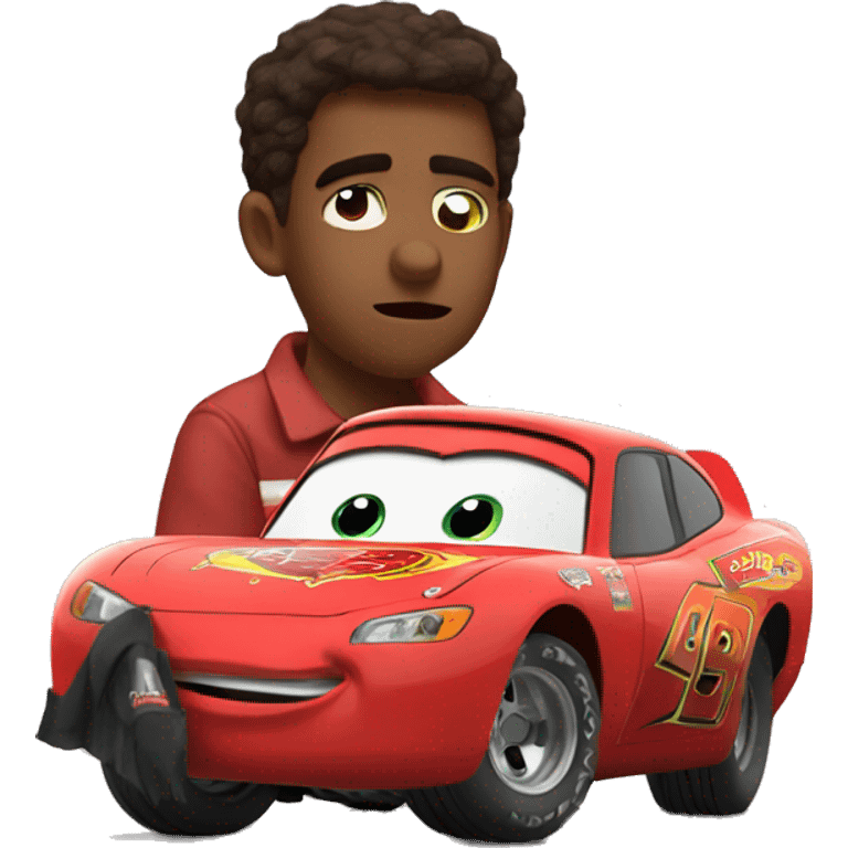 sad lightning Mcqueen mr.mon emoji