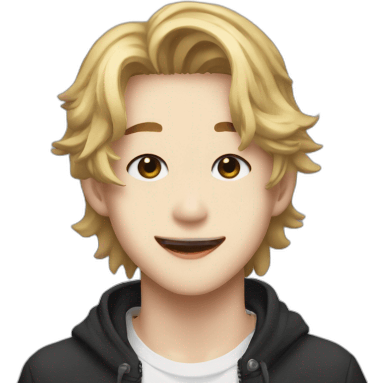 Stray Kids Felix Bisous emoji