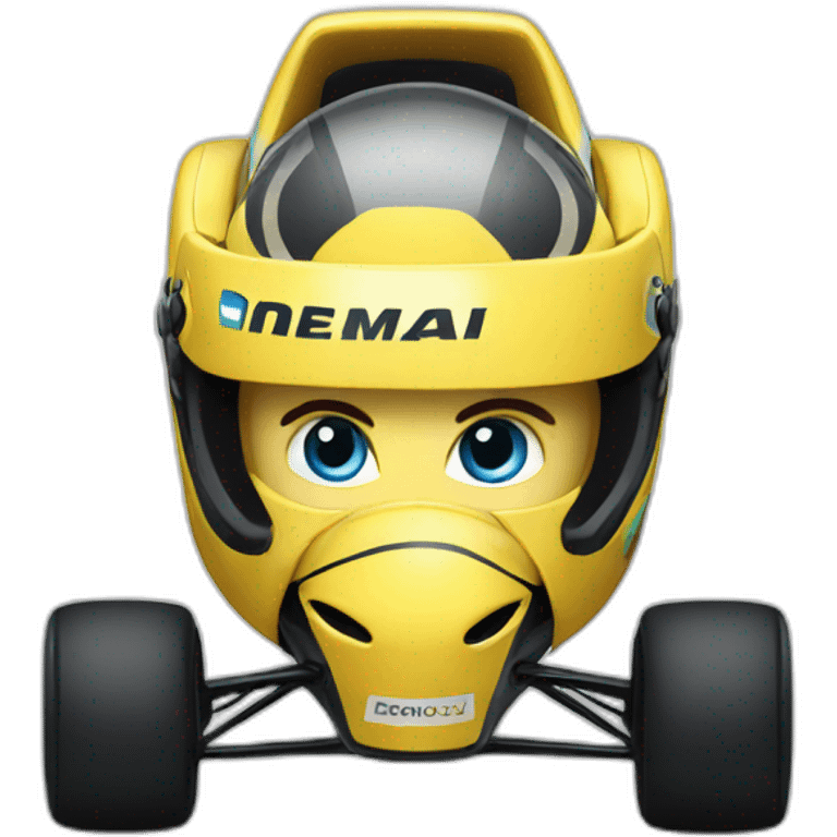 formula 1 race car emoji