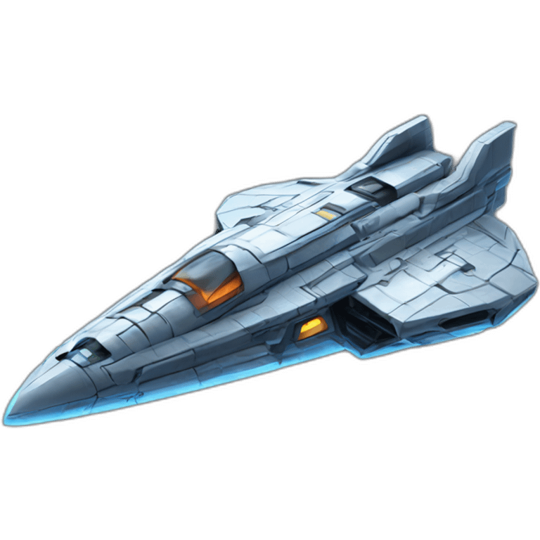 SHMUP spaceship emoji