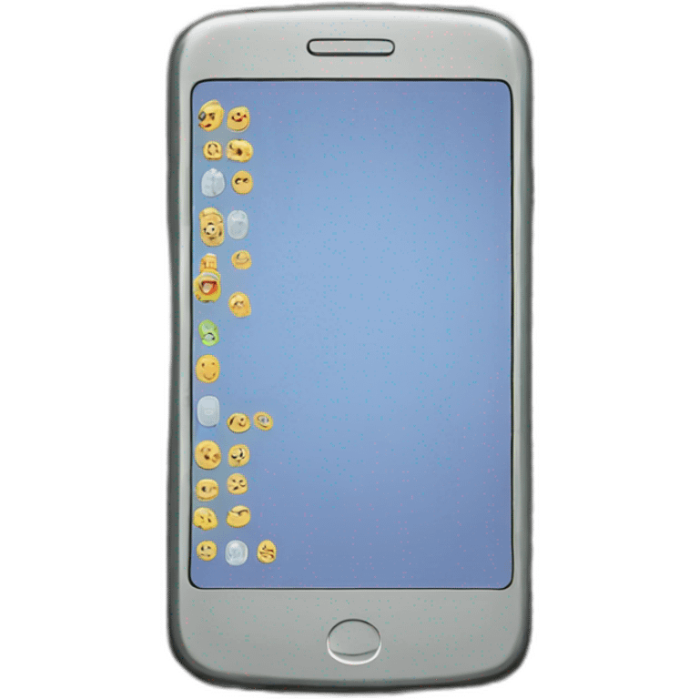 cellphone text message emoji