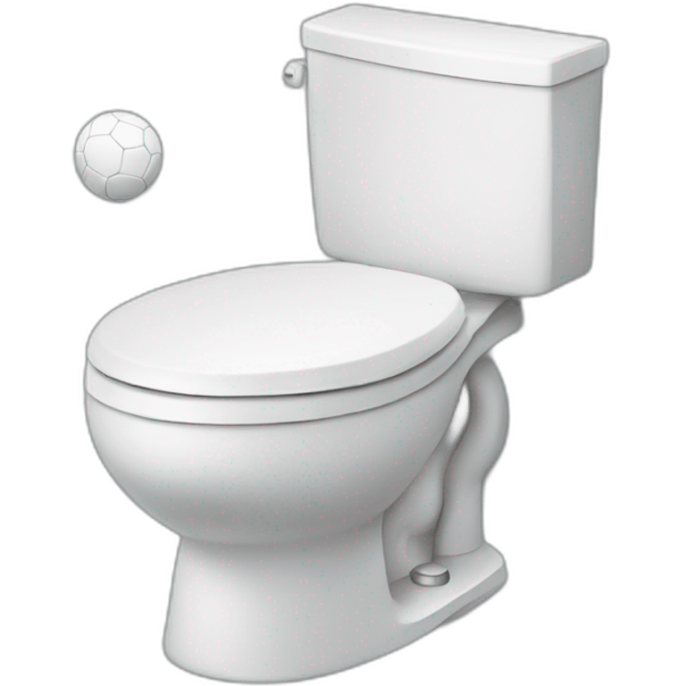 toilet football emoji