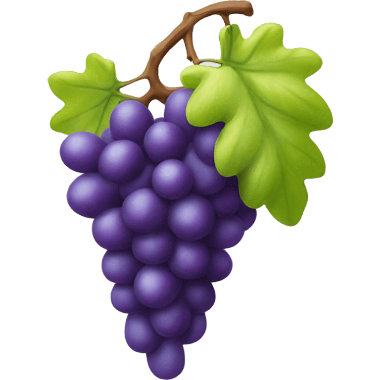 3D Grapes emoji  emoji