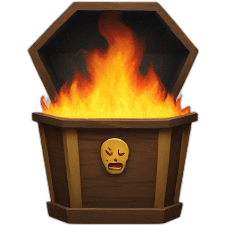 coffin fire emoji