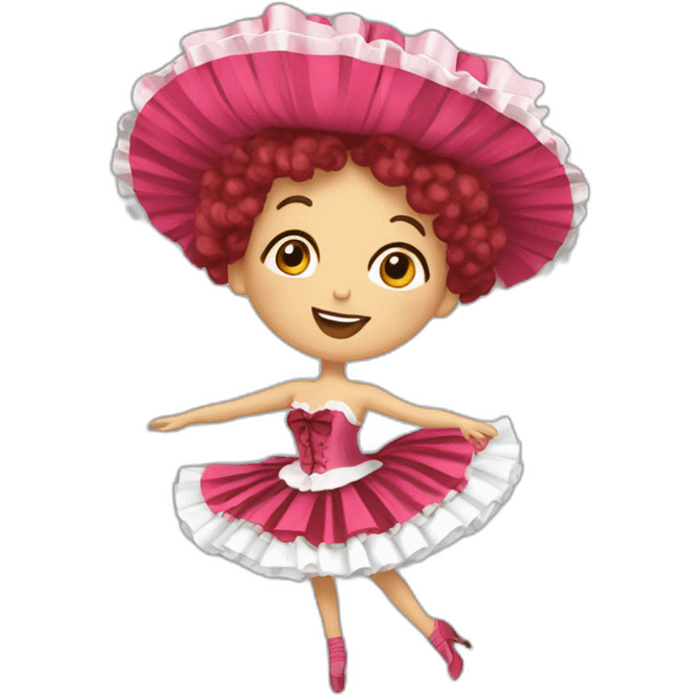 La goulue french cancan emoji